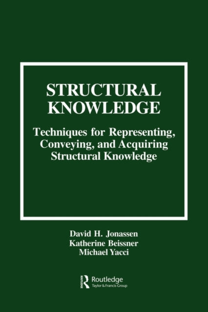 Book cover of: Structural Knowledge