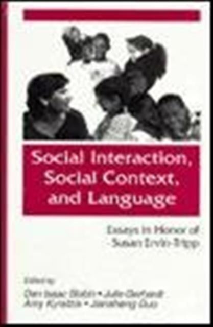 Book cover of: Social interaction, Social Context, and Language
