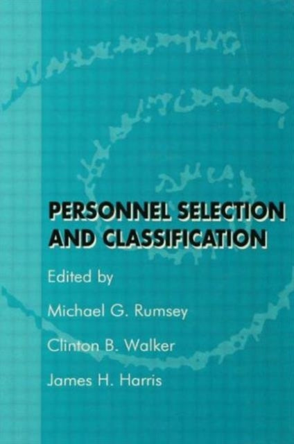 Book cover of: Personnel Selection and Classification