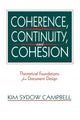 Book cover of: Coherence, Continuity, and Cohesion. By: Kim Sydow Campbell