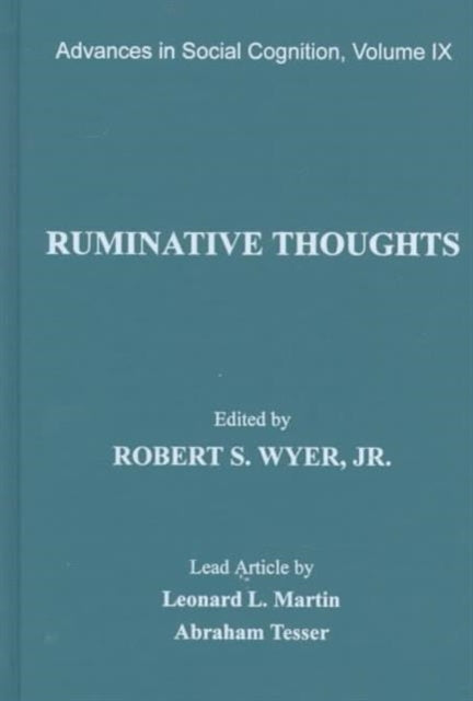 Book cover of: Ruminative Thoughts. By: Jr., Robert S. Wyer