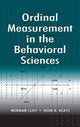 Book cover of: Ordinal Measurement in the Behavioral Sciences