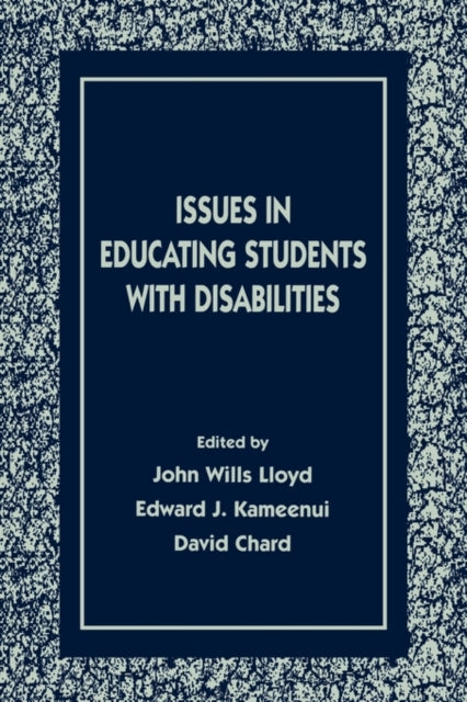 Book cover of: Issues in Educating Students With Disabilities