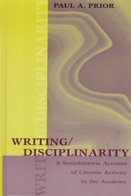 Book cover of: Writing/Disciplinarity