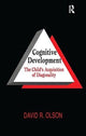 Book cover of: Cognitive Development. By: David R. Olson