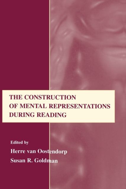 Book cover of: Construction of Mental Representations During Reading