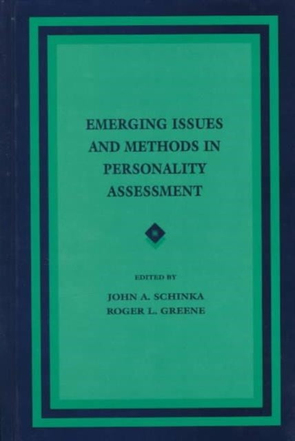 Book cover of: Emerging Issues and Methods in Personality Assessment