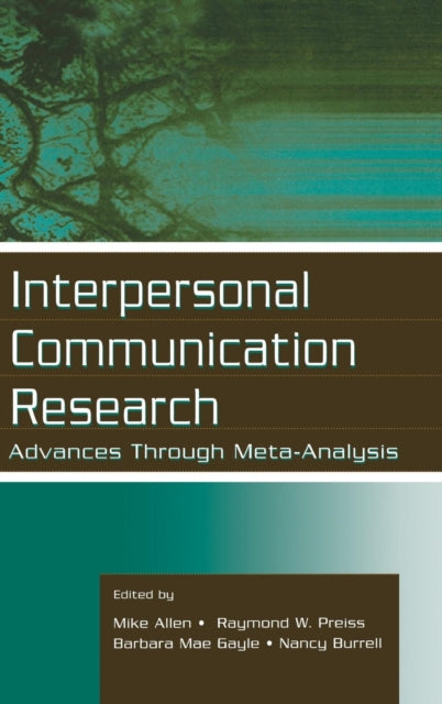 Book cover of: Interpersonal Communication Research