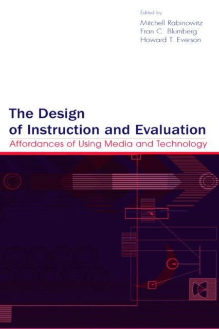Book cover of: Design of Instruction and Evaluation