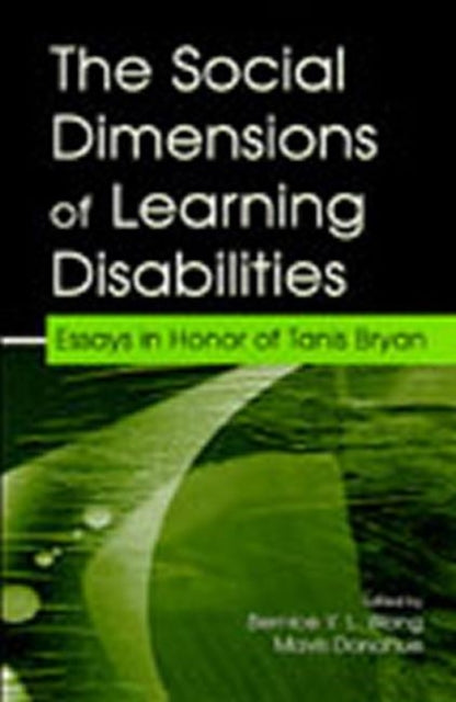 Book cover of: Social Dimensions of Learning Disabilities