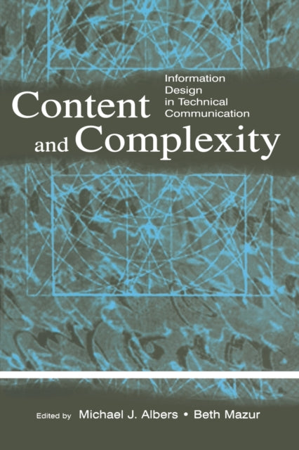 Book cover of: Content and Complexity