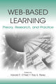 Book cover of: Web-Based Learning. By: O'NEIL