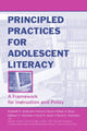 Book cover of: Principled Practices for Adolescent Literacy. By: Elizabeth G. Sturtevant