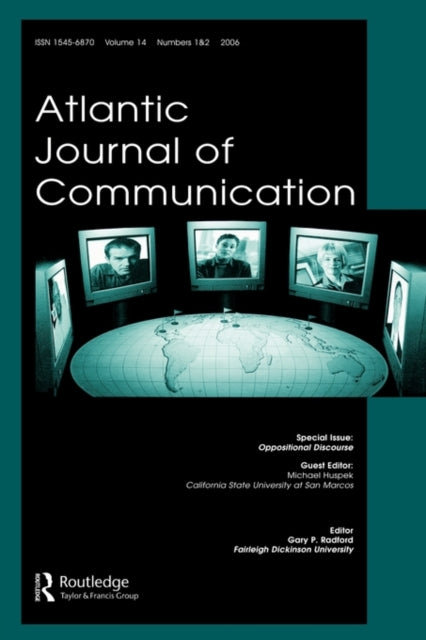 Book cover of: Oppositional Discourses Ajc V14 1&2. By: HUSPEK