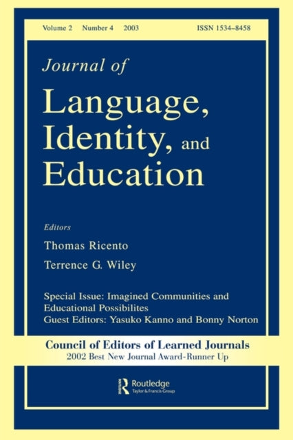 Book cover of: Queer Inquiry In Language Education Jlie V5#1. By: NELSON