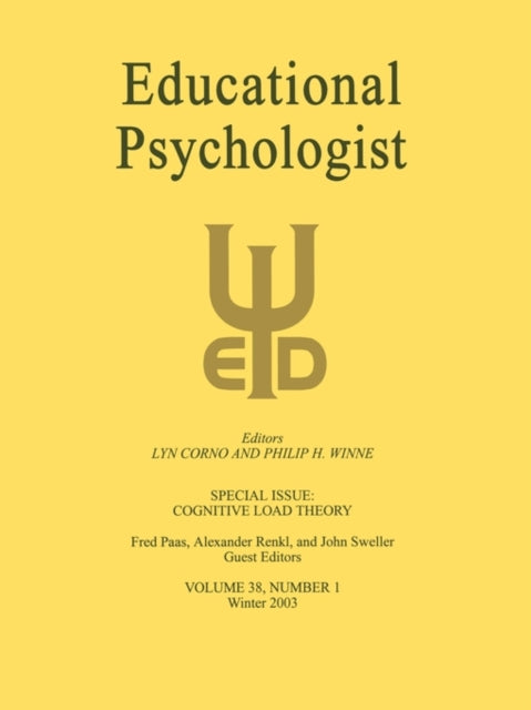 Book cover of: Cognitive Load Theory