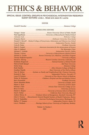 Control Groups in Psychosocial intervention Research