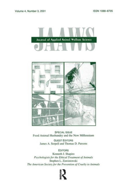 Book cover of: Food Animal Husbandry and the New Millennium