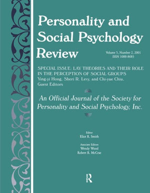 Lay Theories and Their Role in the Perception of Social Groups