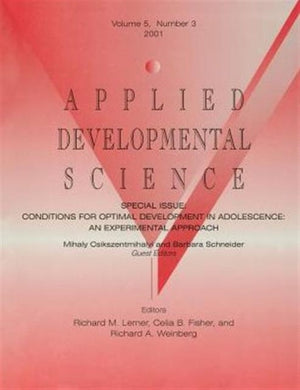 Conditions for Optimal Development in Adolescence