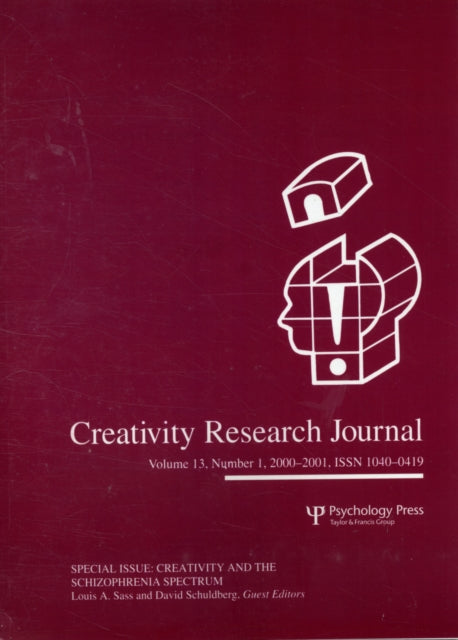 Book cover of: Creativity in the Schizophrenia Spectrum