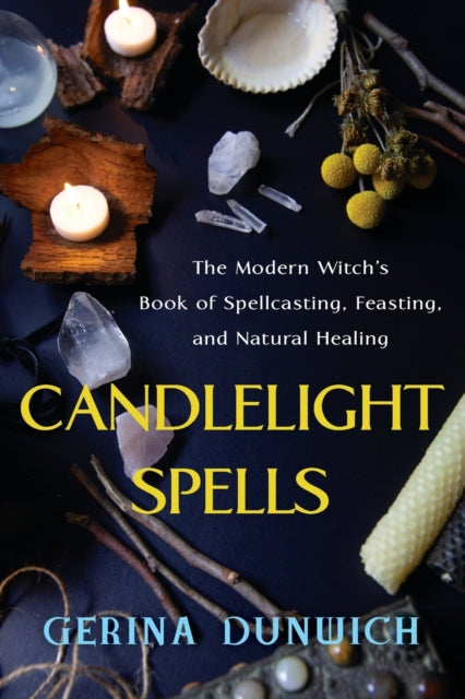 Book cover of: Candlelight Spells. By: Gerina Dunwich