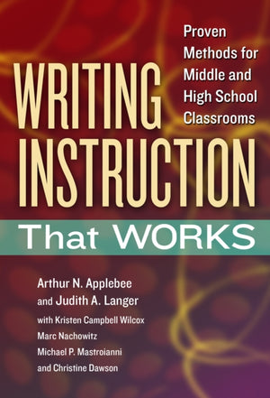Writing Instruction That Works