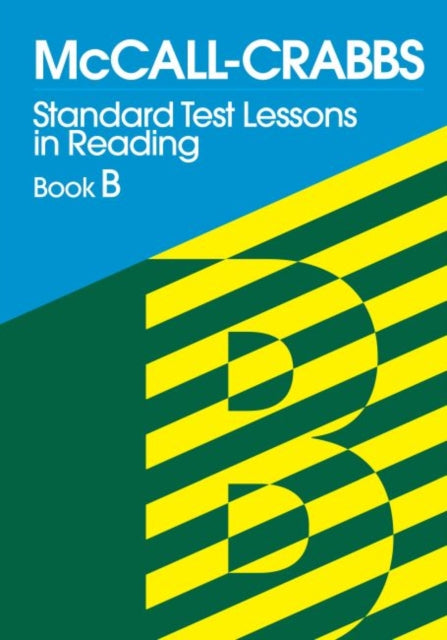 Book cover of: Standard Test Lessons in Reading Book B. By: William A. McCall