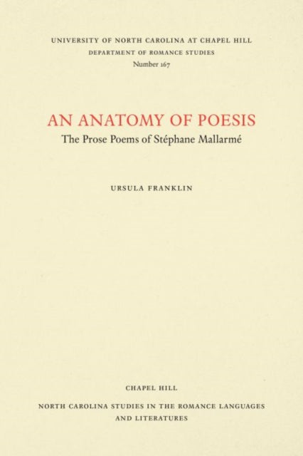 Book cover of: Anatomy of Poesis. By: Ursula Franklin - undifferentiated