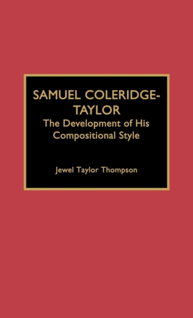 Book cover of: Samuel Coleridge-Taylor