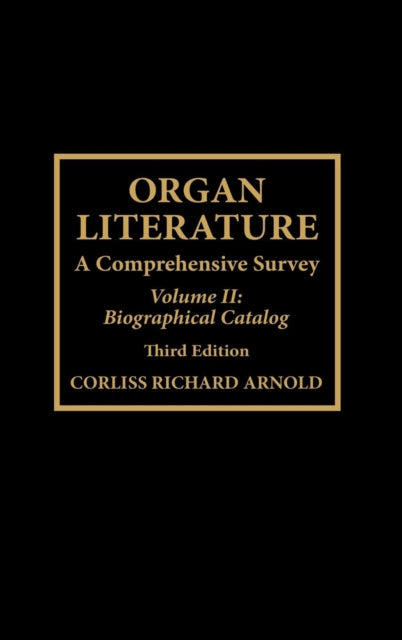 Book cover of: Organ Literature