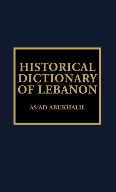 Book cover of: Historical Dictionary of Lebanon
