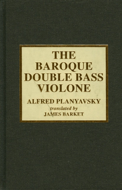 Book cover of: Baroque Double Bass Violone