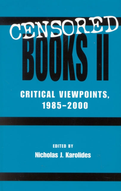 Book cover of: Censored Books II. By: Hentoff Nat