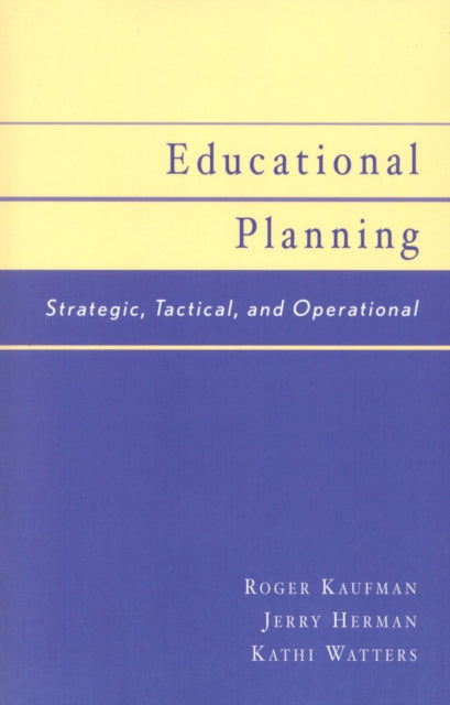 Book cover of: Educational Planning. By: Jerry Herman