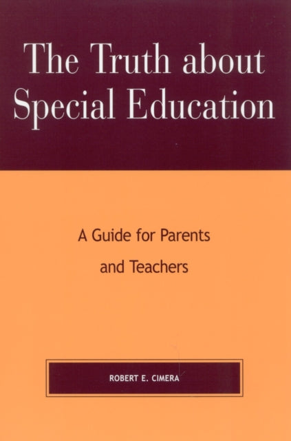 Book cover of: Truth About Special Education