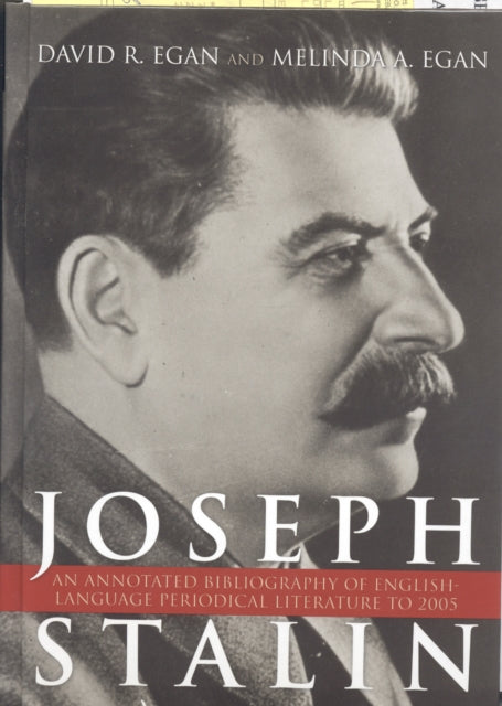 Book cover of: Joseph Stalin. By: David R. Egan
