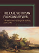 Book cover of: Late Victorian Folksong Revival. By: E. David Gregory
