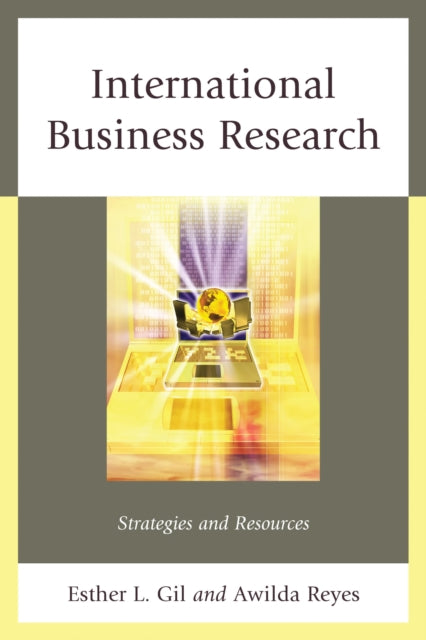 Book cover of: International Business Research. By: Esther L. Gil