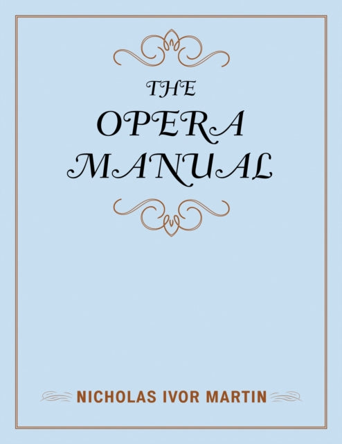 Book cover of: Opera Manual
