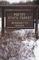 Book cover of: Poetry State Forest. By: Bernadette Mayer