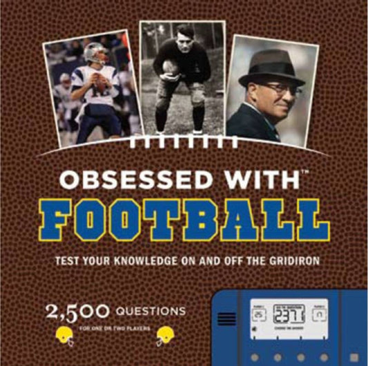 Book cover of: Obsessed with Football. By: Buckley, James