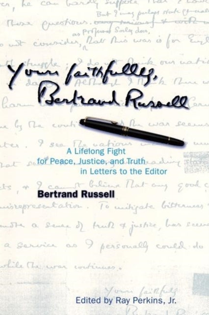 Book cover of: Yours Faithfully, Bertrand Russell. By: Bertrand Russell