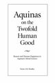 Book cover of: Aquinas on the Twofold Human Good. By: Bradley