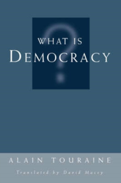 Book cover of: What Is Democracy?