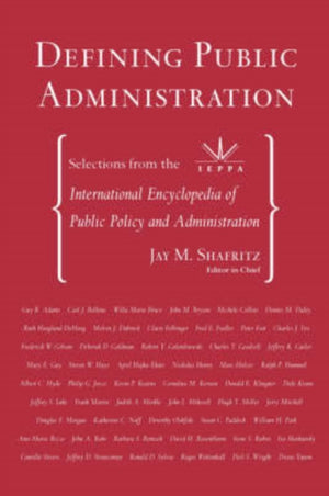 Defining Public Administration