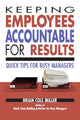Book cover of: Keeping Employees Accountable for Results