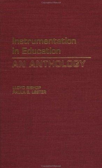Book cover of: Instrumentation in Education