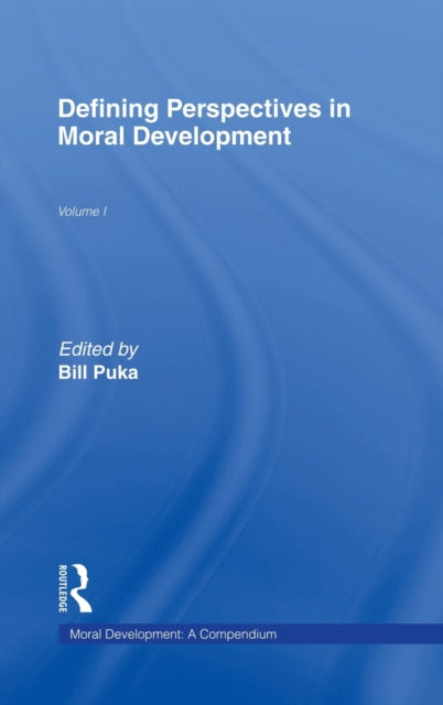 Book cover of: Defining Perspectives in Moral Development. By: Bill Puka
