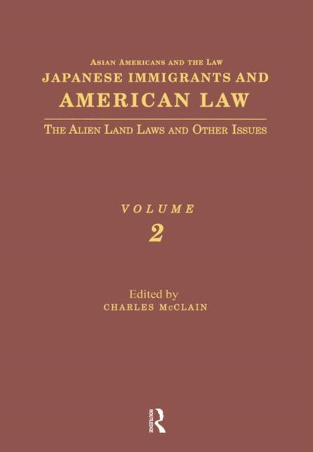 Japanese Immigrants and American Law